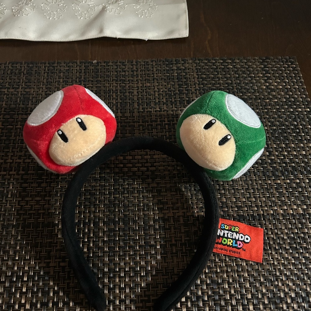 Super Nintendo World Mushroom Headband